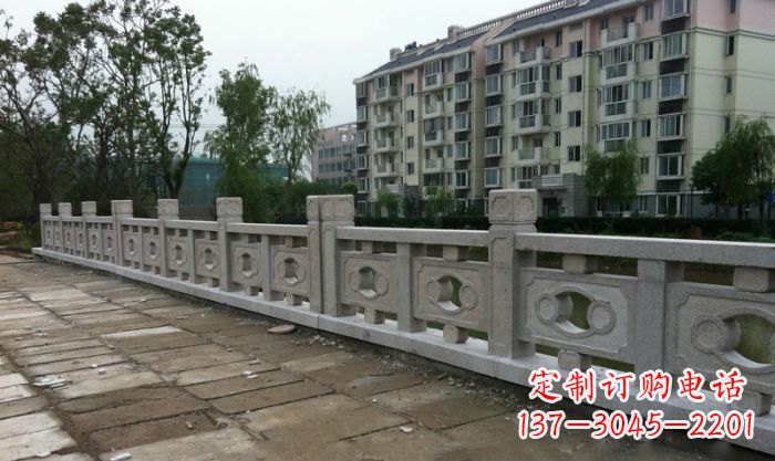 温州园林景观真山桥石雕栏板 (3)