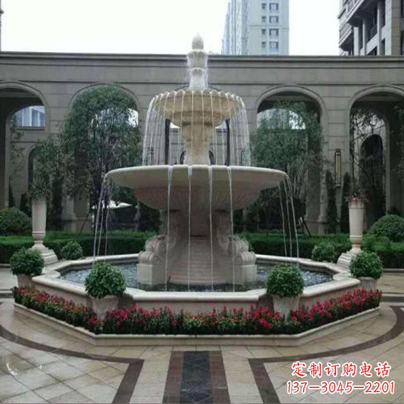 温州园林石雕喷泉雕塑