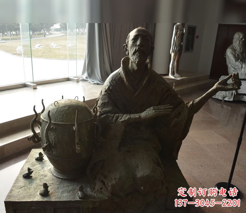 温州张衡铜雕