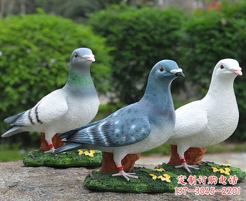 温州长春和平鸽雕塑