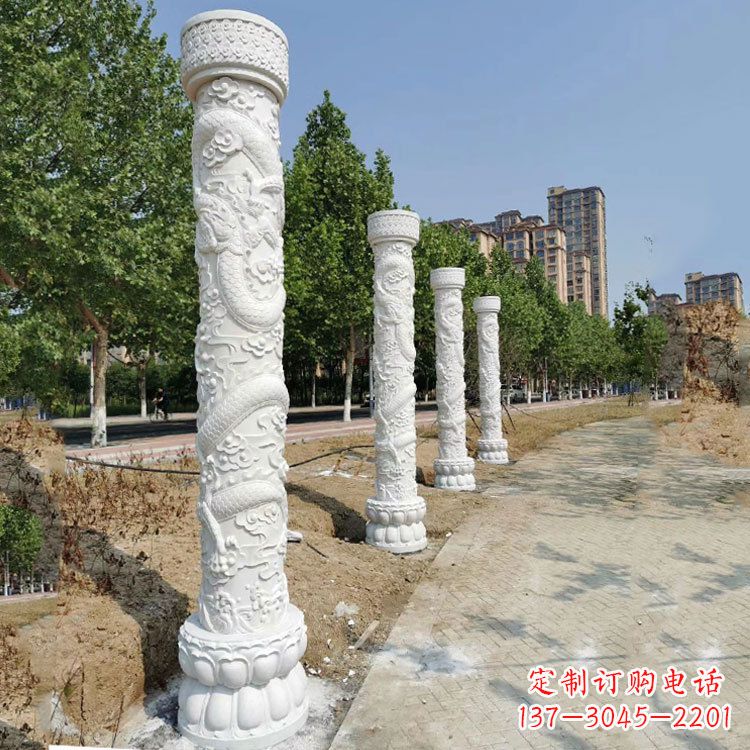 温州中国龙柱雕刻