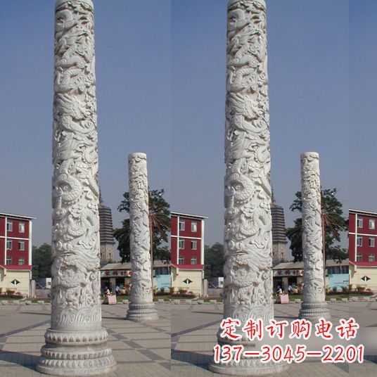 温州中国龙柱雕塑