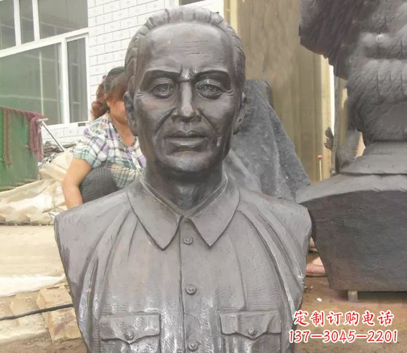 温州中国名人人物胸像铜雕