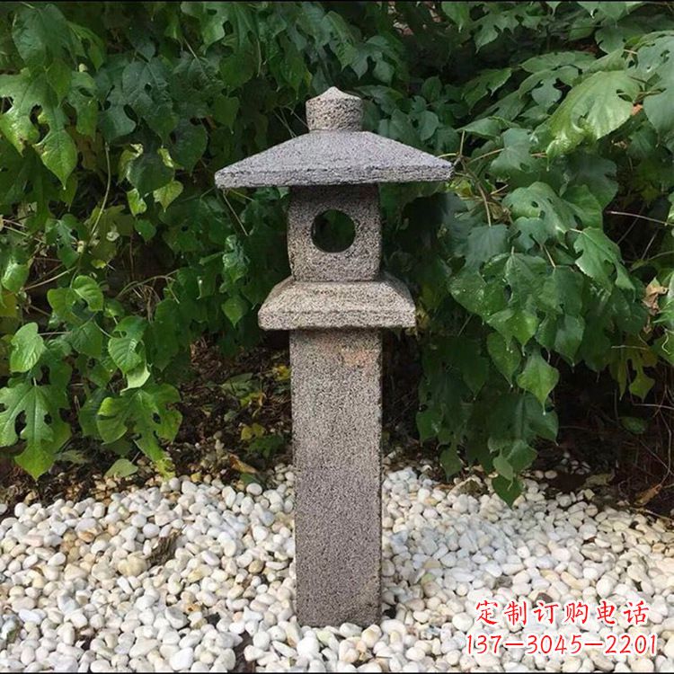 温州中式复古园林石灯