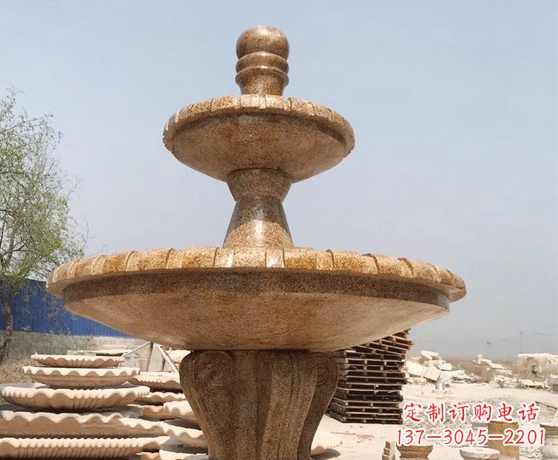 温州中式石雕喷泉