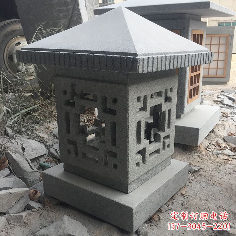 温州中式现代石灯笼