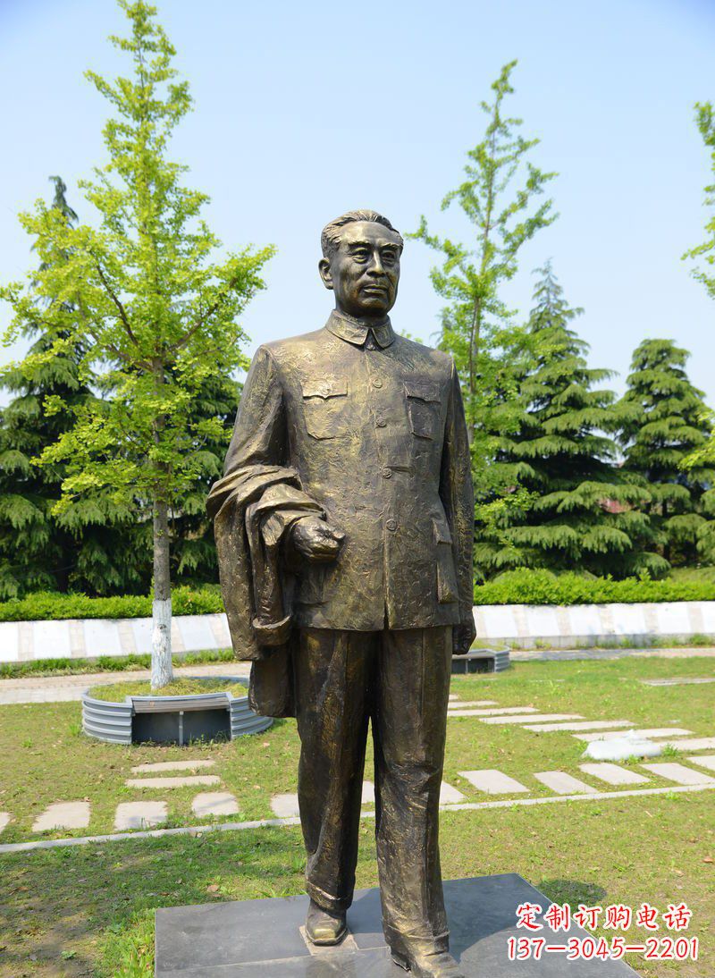 温州周总理伟人铜雕