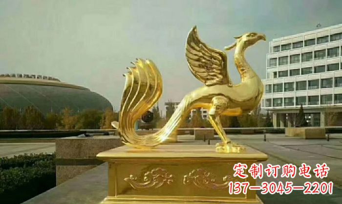 温州朱雀铜雕