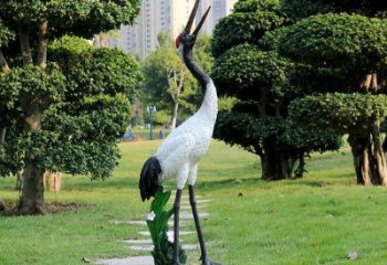温州站立仙鹤雕塑