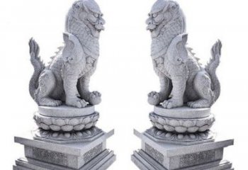 温州招财神兽麒麟石雕