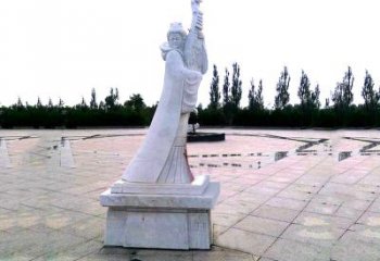 温州中国古代四大美女之王昭君广场石雕塑