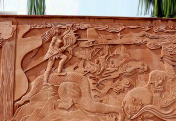 温州中国远古文化浮雕