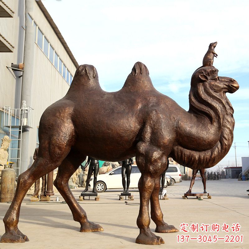 温州铸铜骆驼雕塑