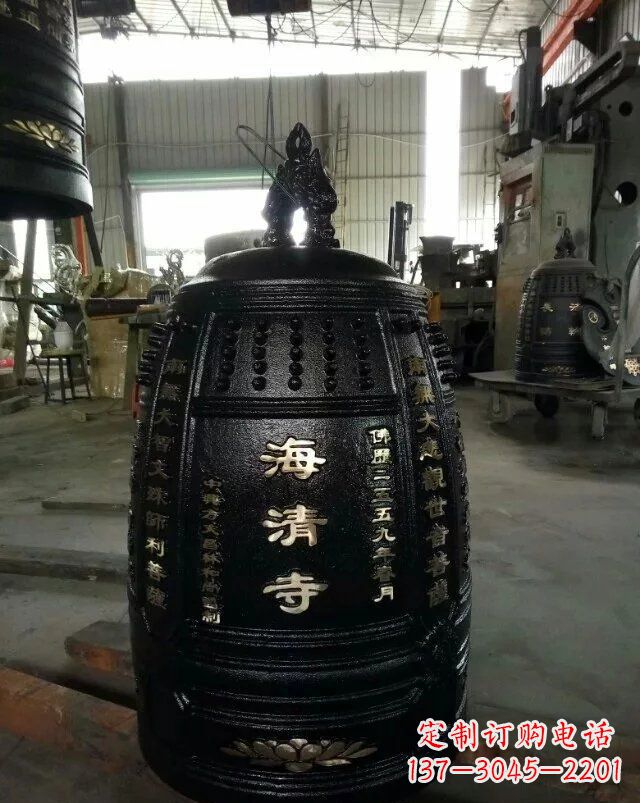 温州宗教庙宇铸铜钟