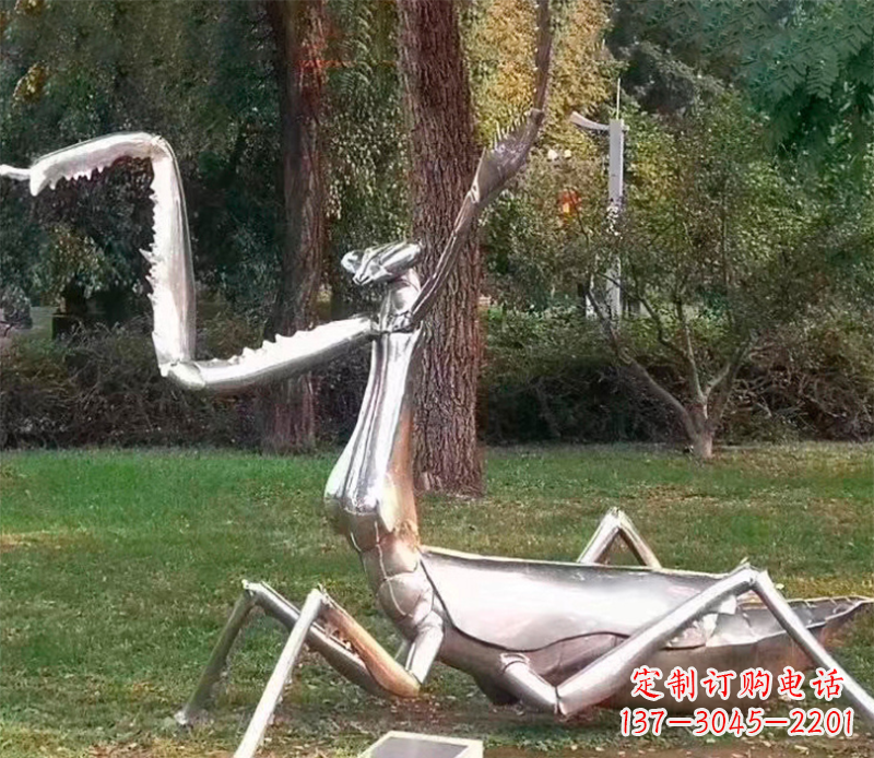 温州户外螳螂雕塑