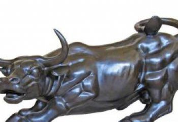 温州铸铜牛雕塑