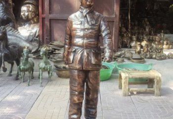 温州铸铜青年时期毛主席