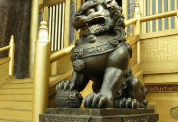 温州铸铜狮子北京狮铜雕