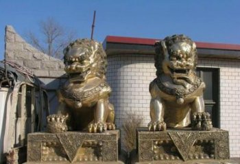 温州铸铜狮子雕塑