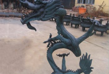 温州铸铜龙铜雕